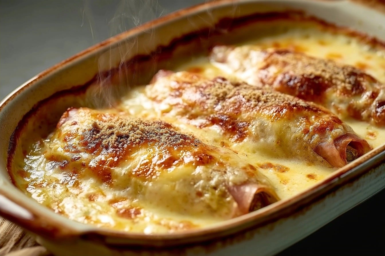 La recette des chicons au gratin (et mon astuce infaillible pour qu’ils ne rendent pas d’eau !)